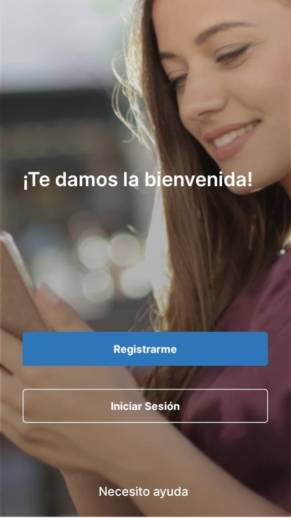 Pantalla de bienvenida OSFATLyF