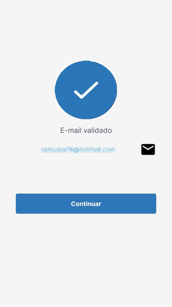 Mail validado exitosamente